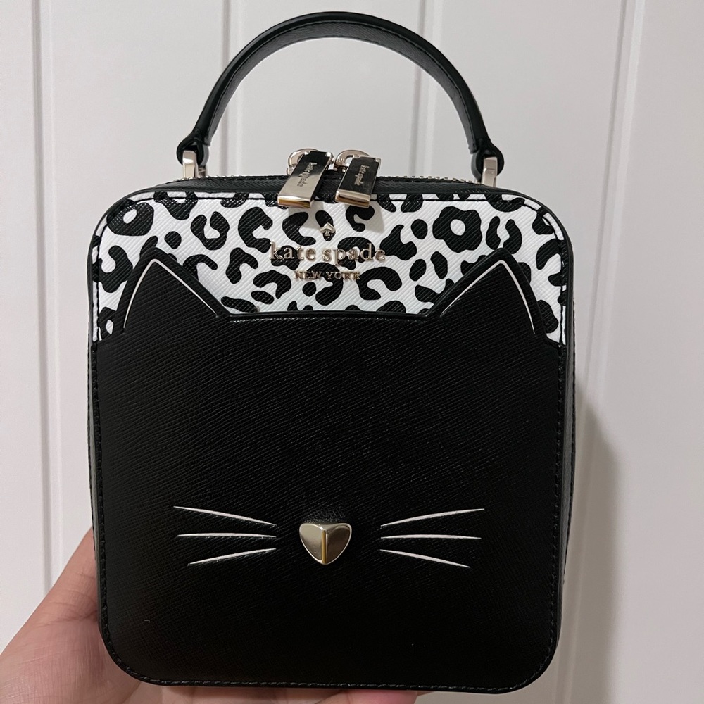 NWT kate spade meow cat daisy crossbody purse